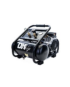 Twin Cylinder 1 HP 2-Gallon Oil-Free Silent Air Compressor
