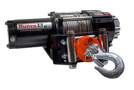 Reconditioned Runva 2.5P 2500lb ATV Winch (Super Deluxe Package)