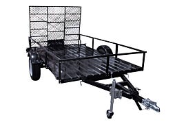 6 ft. x 10 ft. Single Axle Utility Trailer